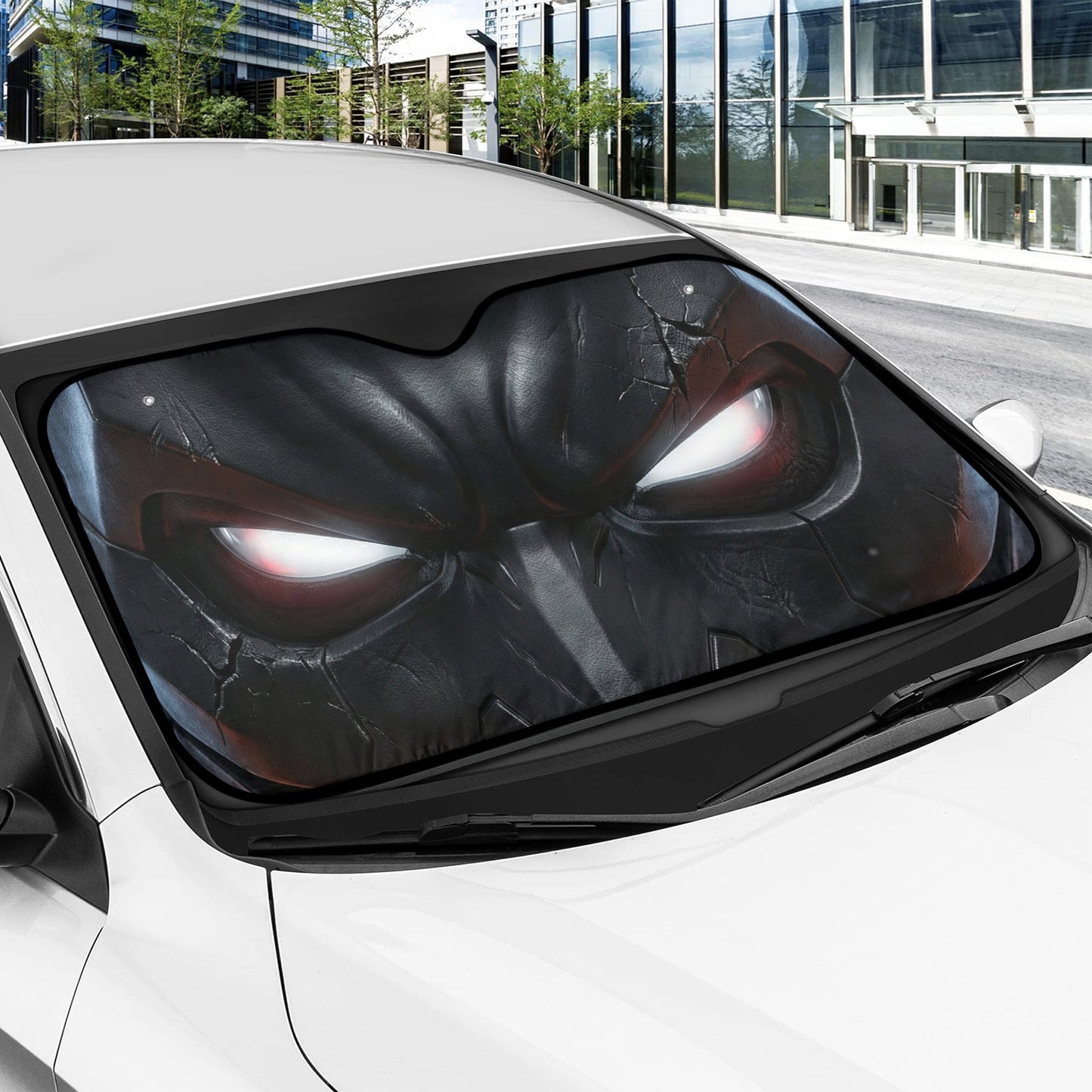 Batman Eyes Auto Car Sun Shade