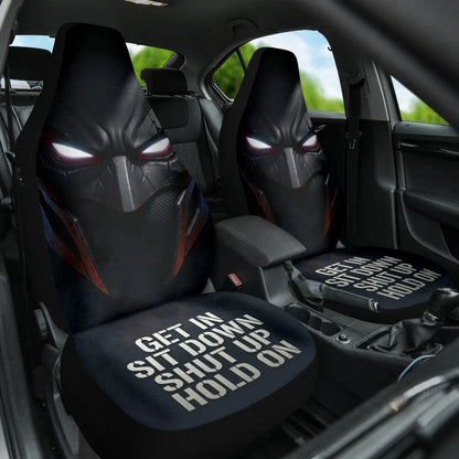 Batman Face Eyes Car Seat Covers - PersonalizedFury