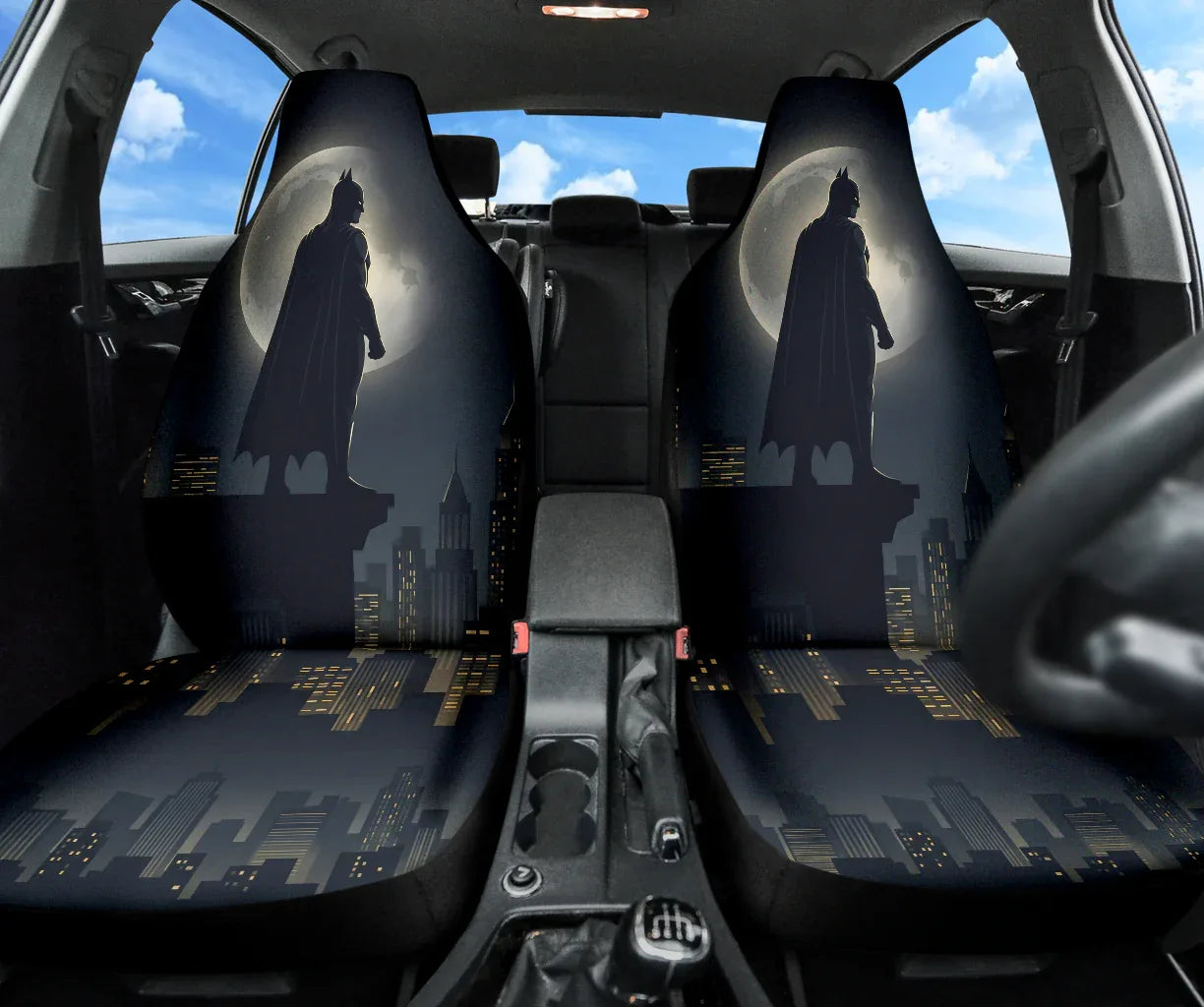 Batman Graphic Car Seat Covers - Car Accessories - PersonalizedFury