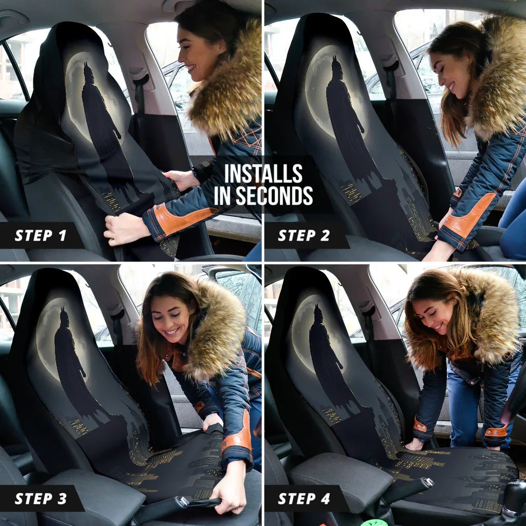 Batman Graphic Car Seat Covers - Car Accessories - PersonalizedFury