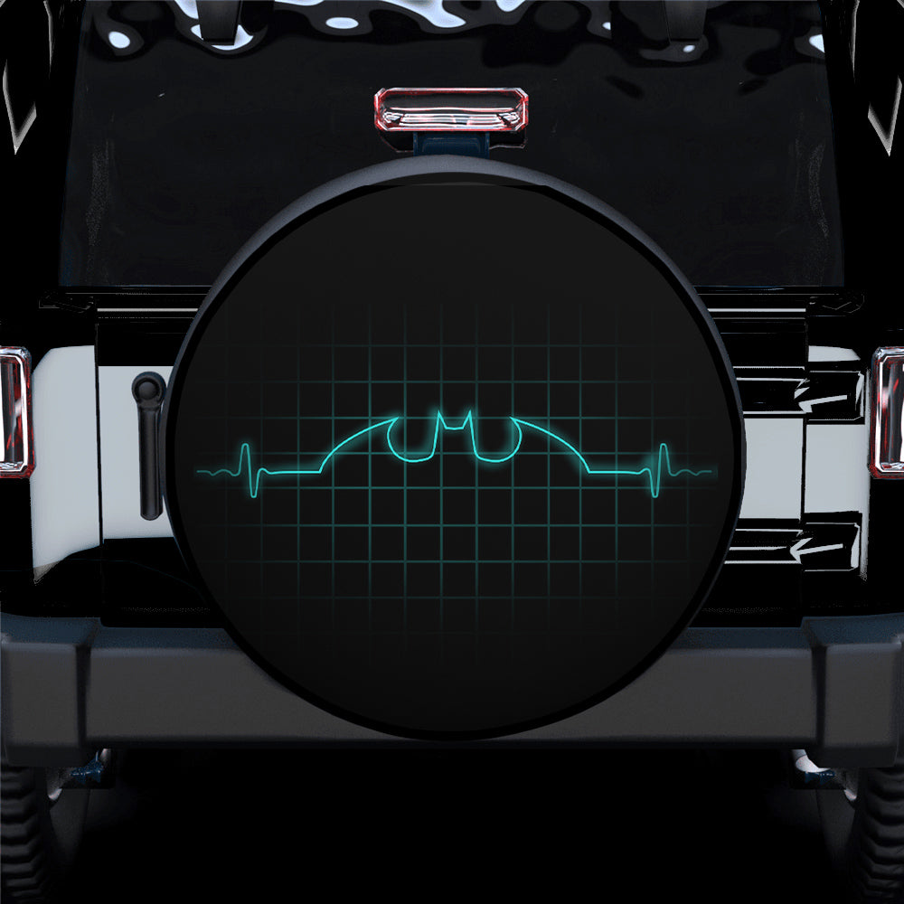 Batman Heart Beat Car Spare Tire Cover