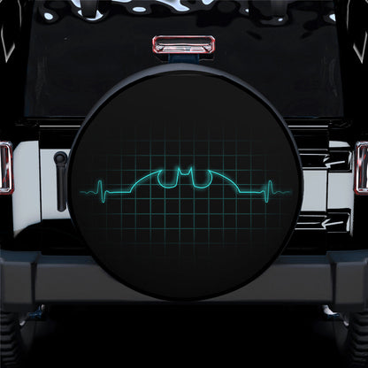 Batman Heart Beat Car Spare Tire Cover