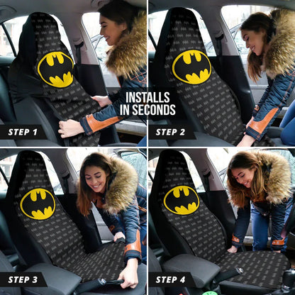 Batman Interior Car Seat Covers - Auto Accessories - PersonalizedFury