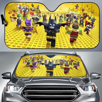 Batman Lego Team Auto Sun Shade Nh07 Universal Fit 111204