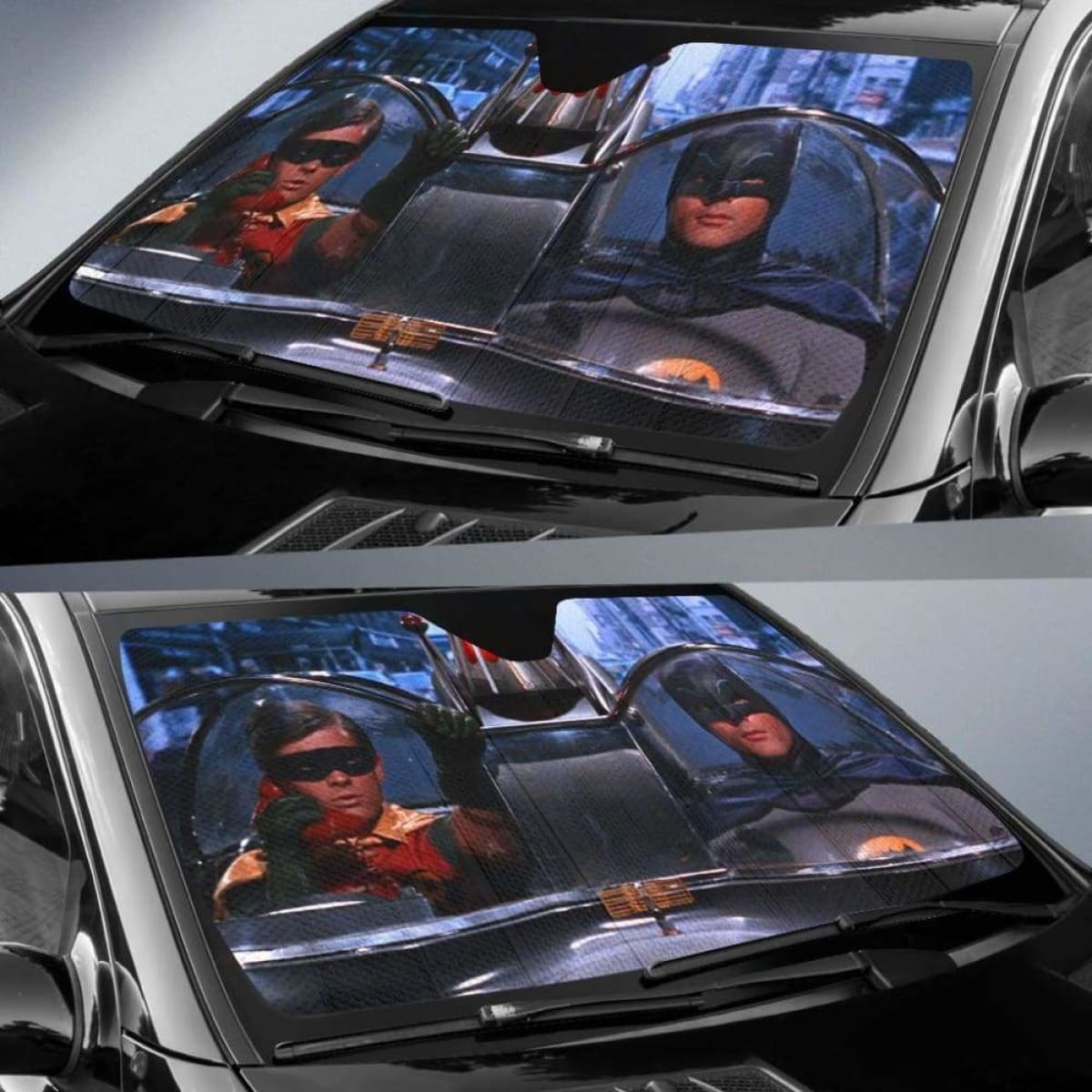Batman Robin Car Auto Sun Shades Universal Fit 051312