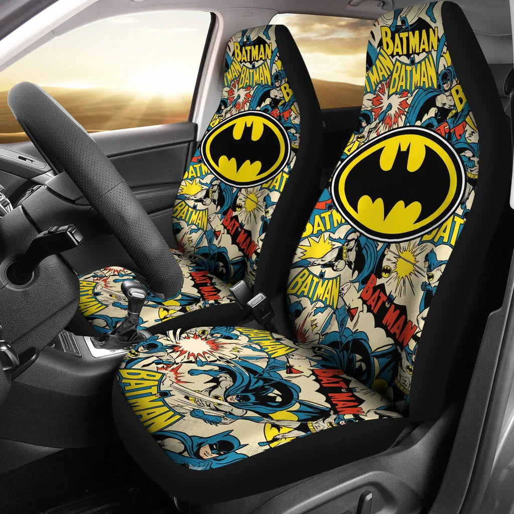 Batman Seat Covers for Cars - Car Accessories - PersonalizedFury