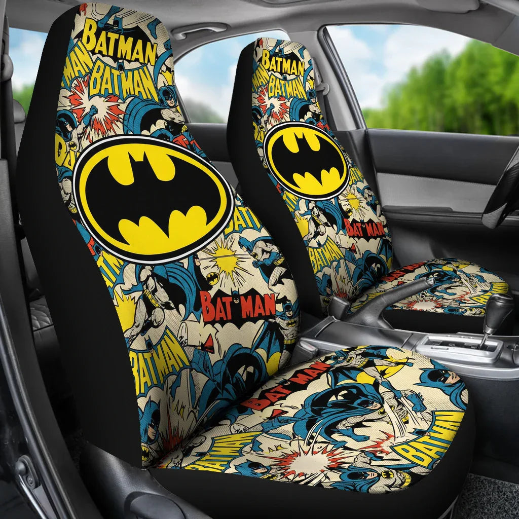 Batman Seat Covers for Cars - Car Accessories - PersonalizedFury