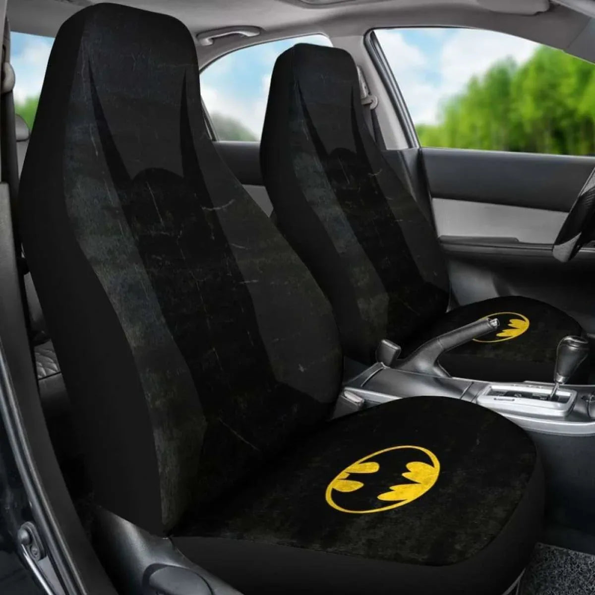 Batman Shadow Car Seat Covers Universal Fit - PersonalizedFury