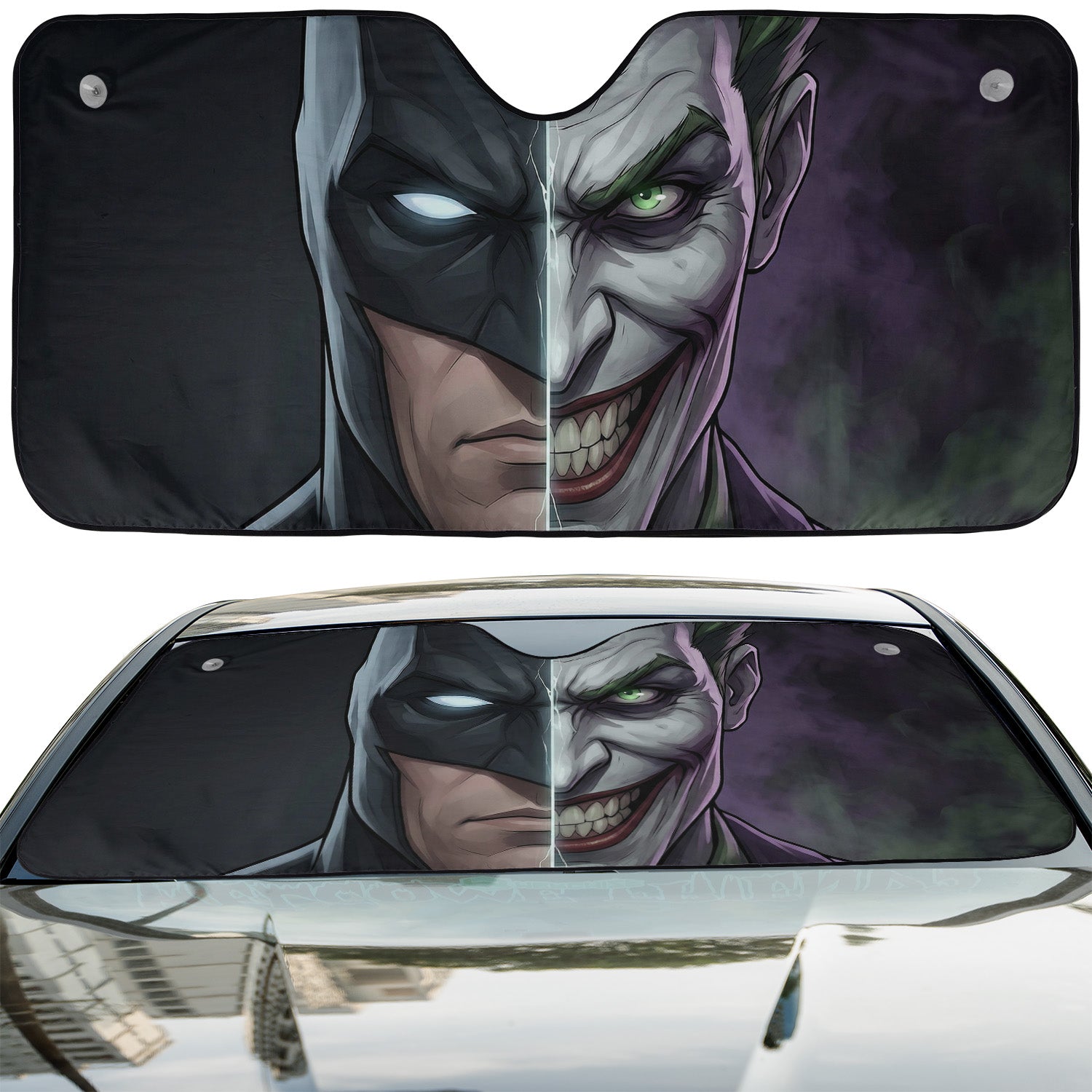 Batman Sunshade for Cars - Vehicle Accessories - image 4