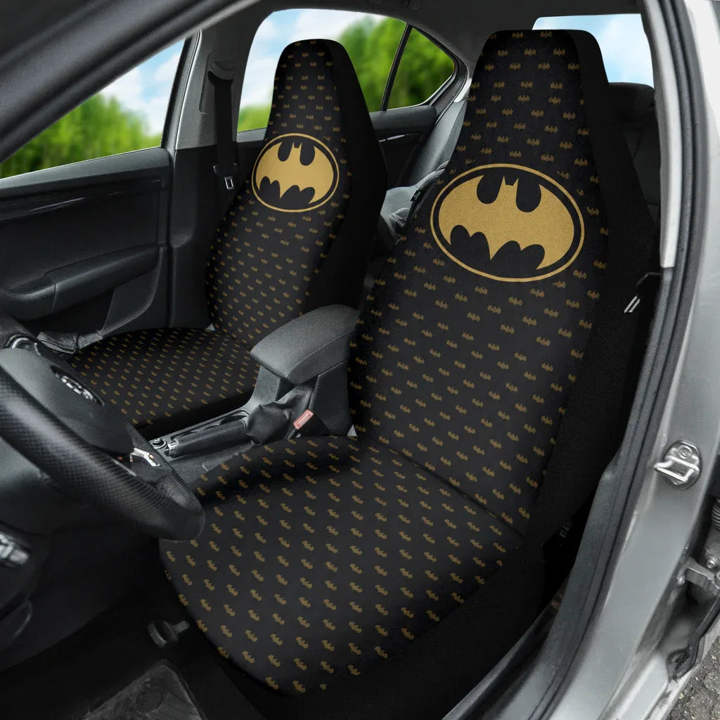 Batman Superhero Car Seat Covers - Vehicle Accessories - PersonalizedFury