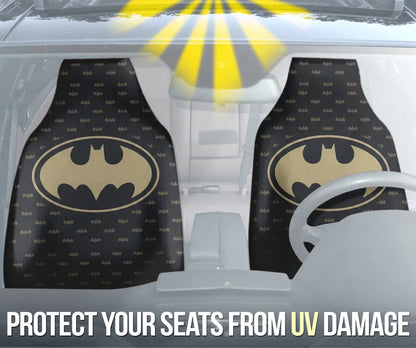 Batman Superhero Car Seat Covers - Vehicle Accessories - PersonalizedFury