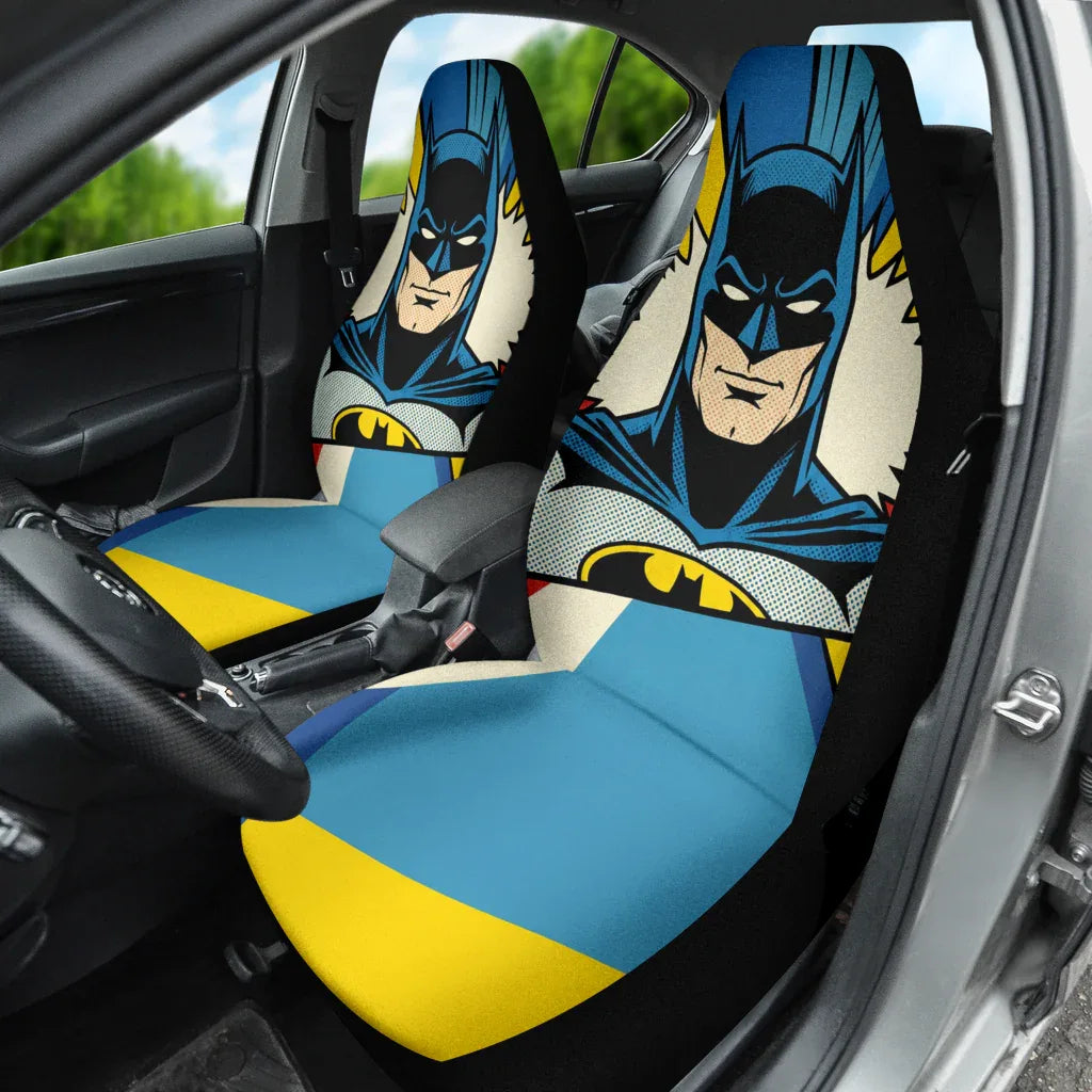 Batman Themed Car Seat Covers for Cars - PersonalizedFury