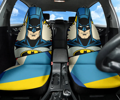 Batman Themed Car Seat Covers for Cars - PersonalizedFury