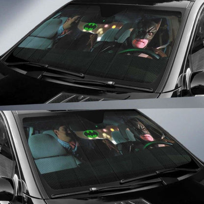 Batman  Urber Funny Car Sun Shades 918b Universal Fit