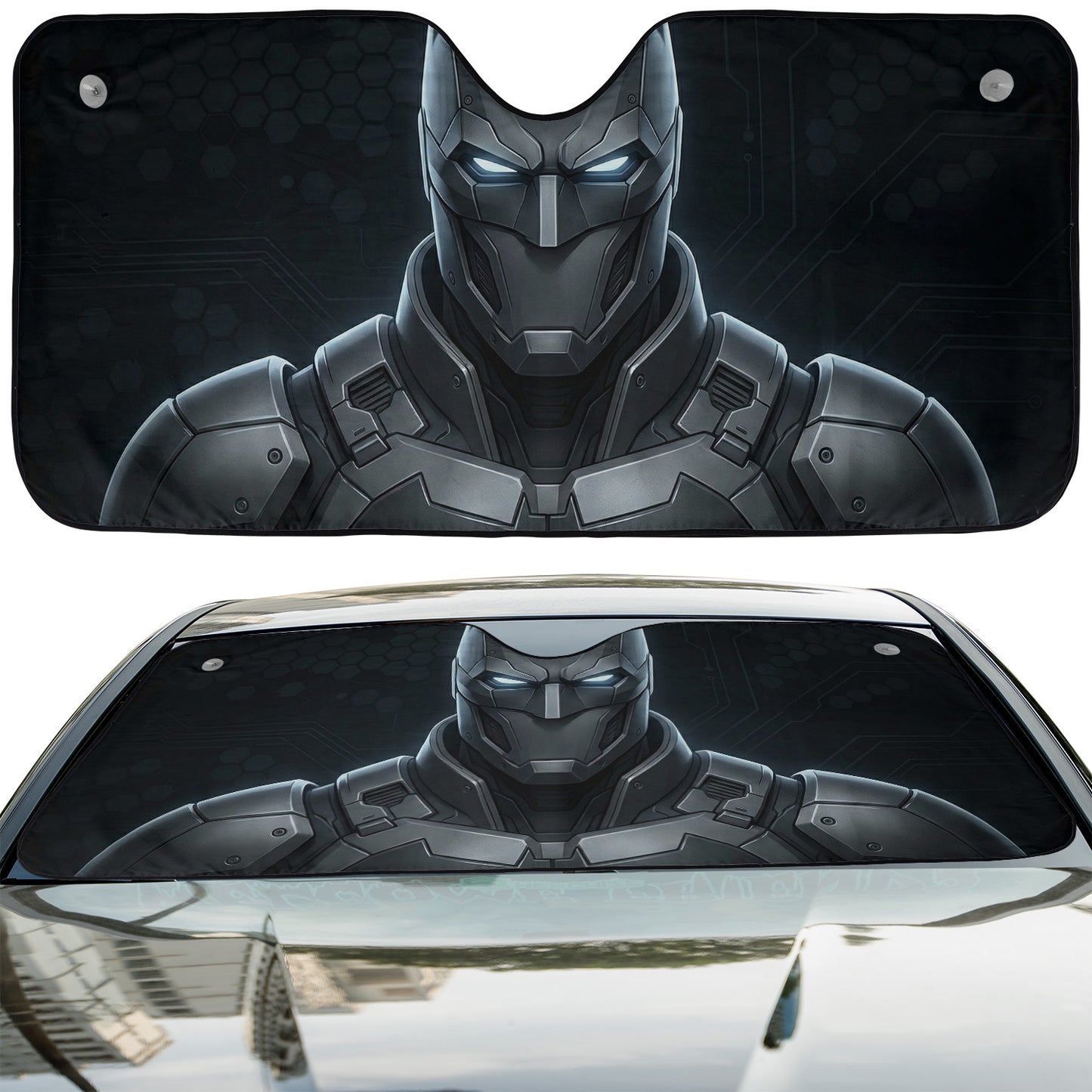 Batman Vehicle Sunshade for Windshield - image 4
