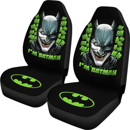 Batman Villains Car Seat Covers Superhero Movie Fan Gift Universal Fit - PersonalizedFury