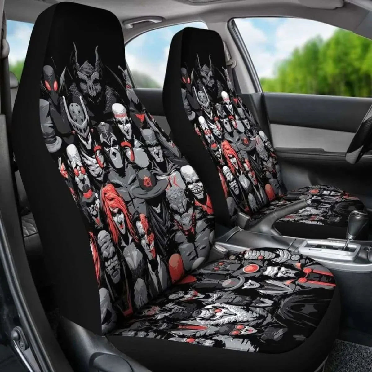 Batman Villains Car Seat Covers Universal Fit - PersonalizedFury