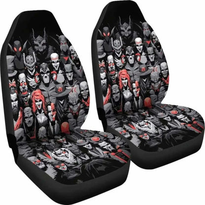 Batman Villains Car Seat Covers Universal Fit - PersonalizedFury
