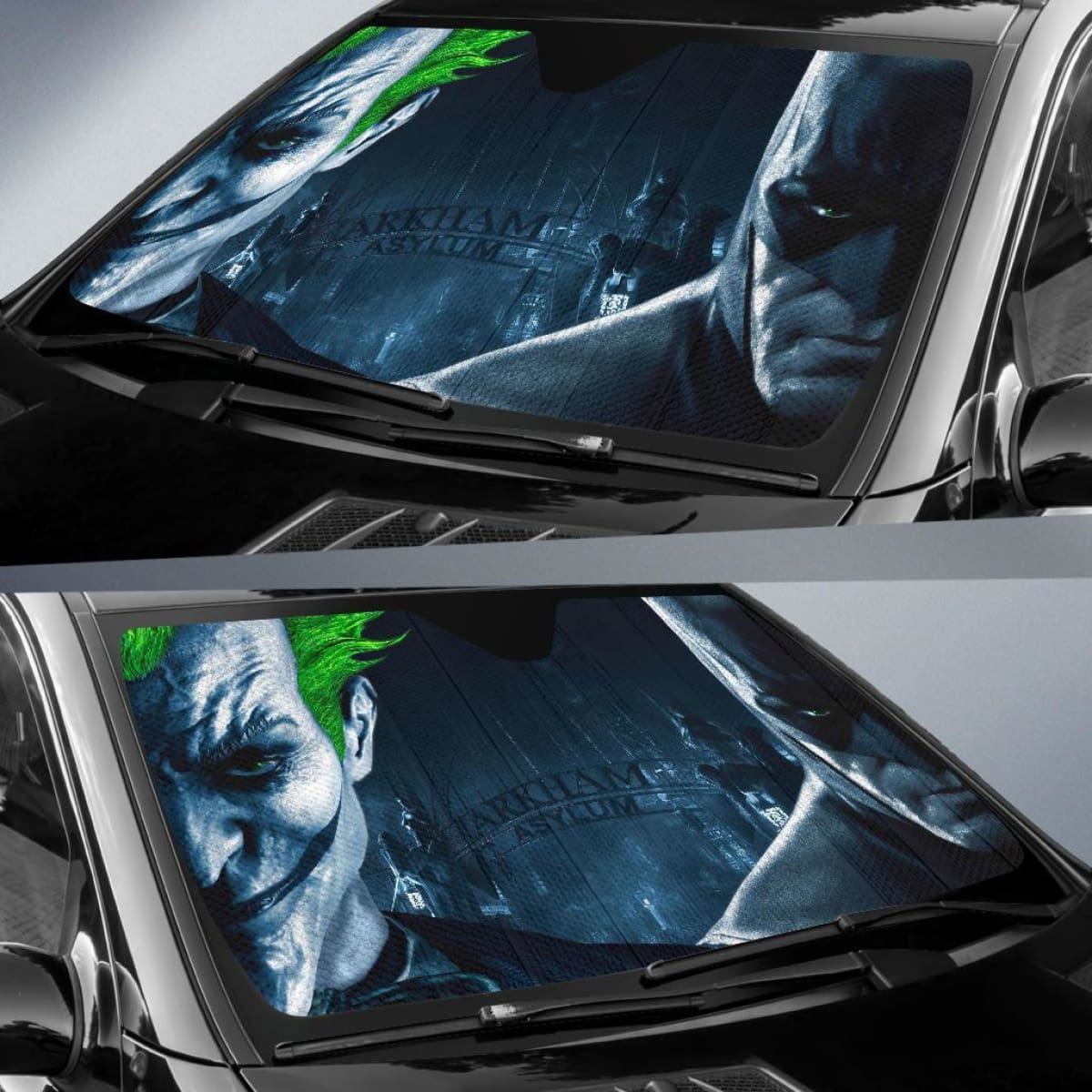 Batman Vs Joker Car Sun Shade Universal Fit 225311