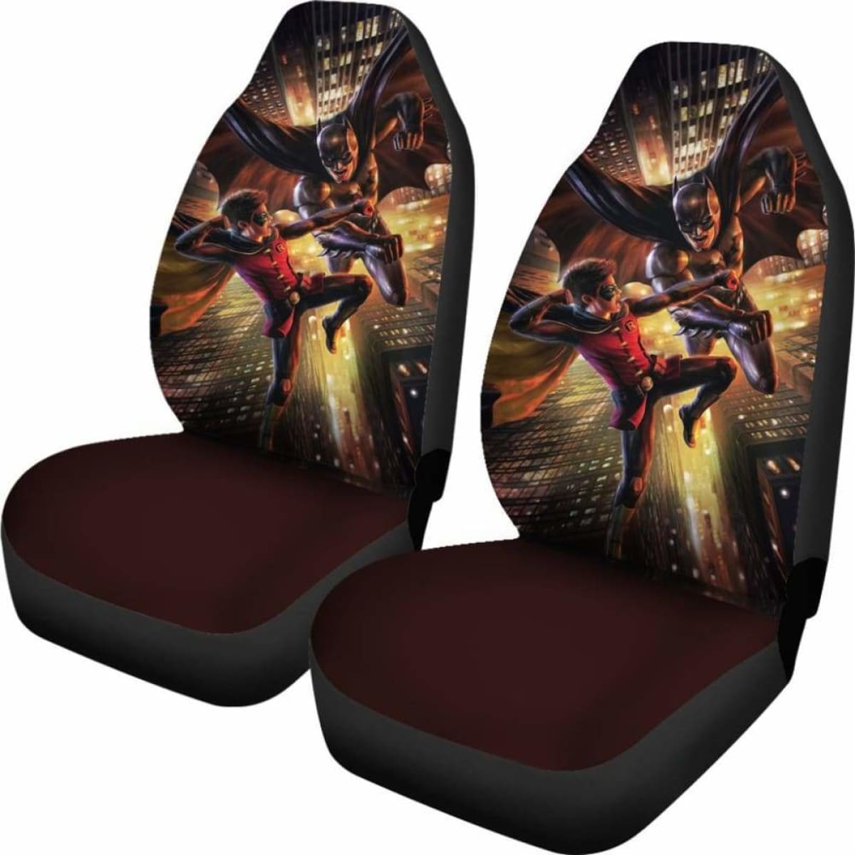 Batman Vs Robin Seat Covers 101719 Universal Fit