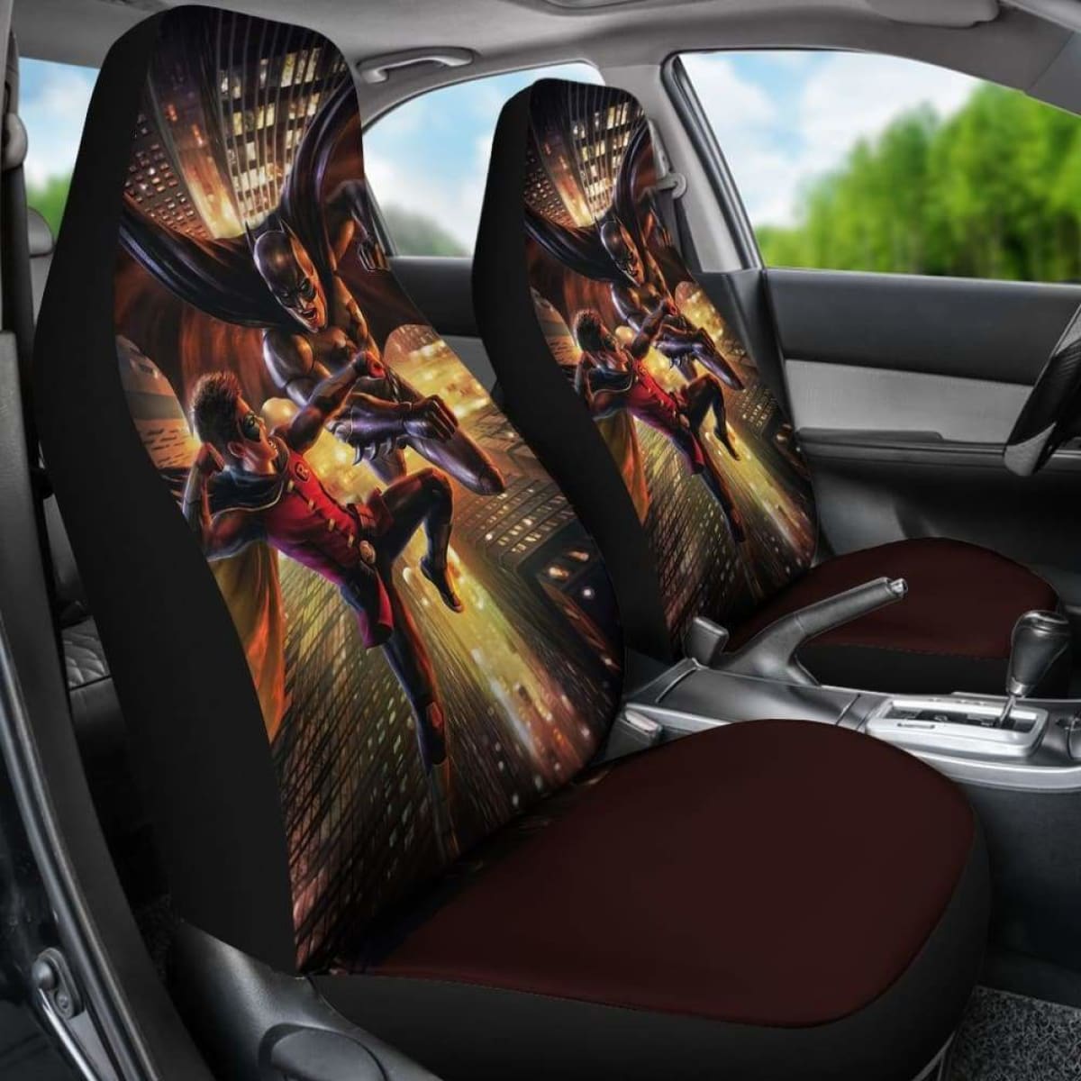 Batman Vs Robin Seat Covers 101719 Universal Fit