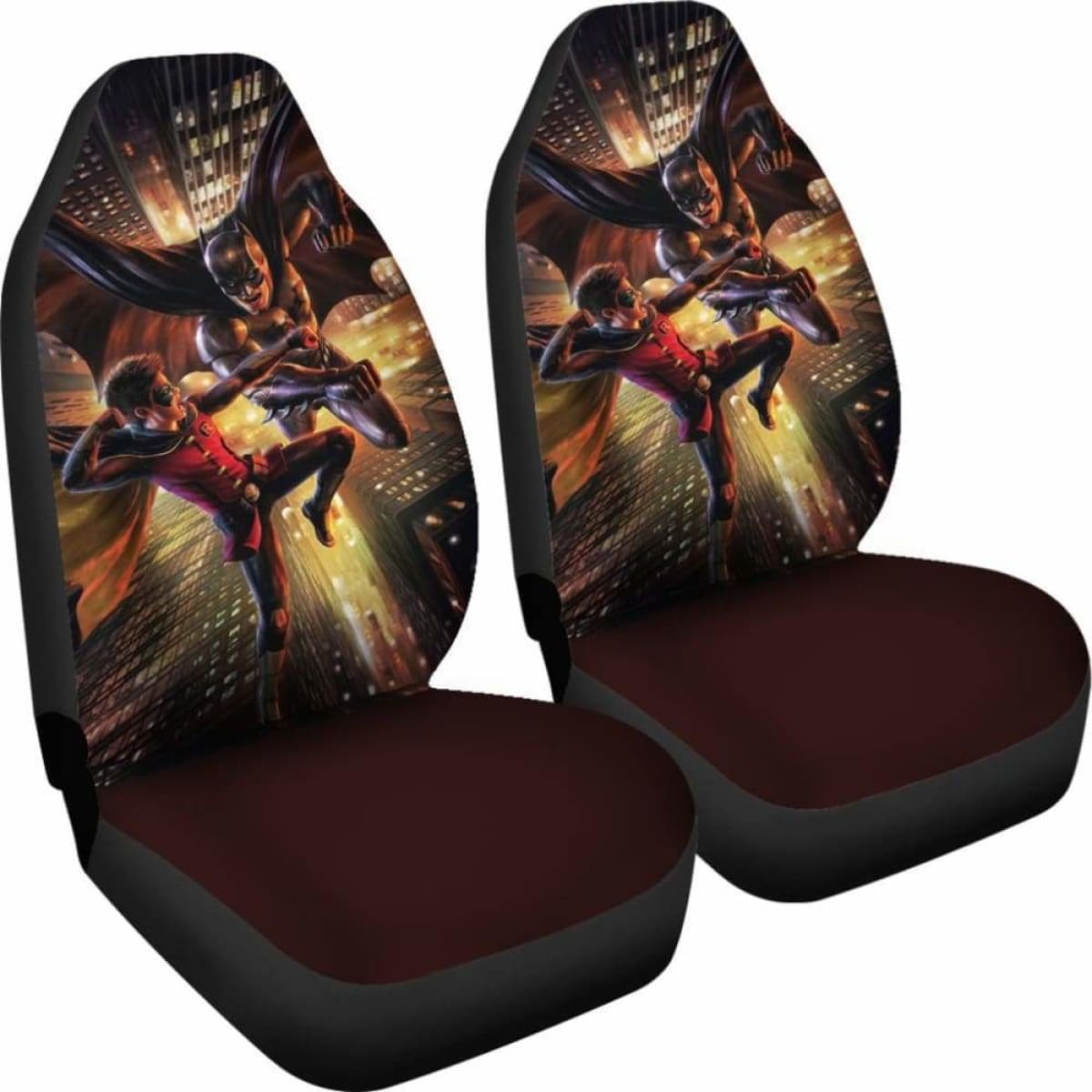 Batman Vs Robin Seat Covers 101719 Universal Fit