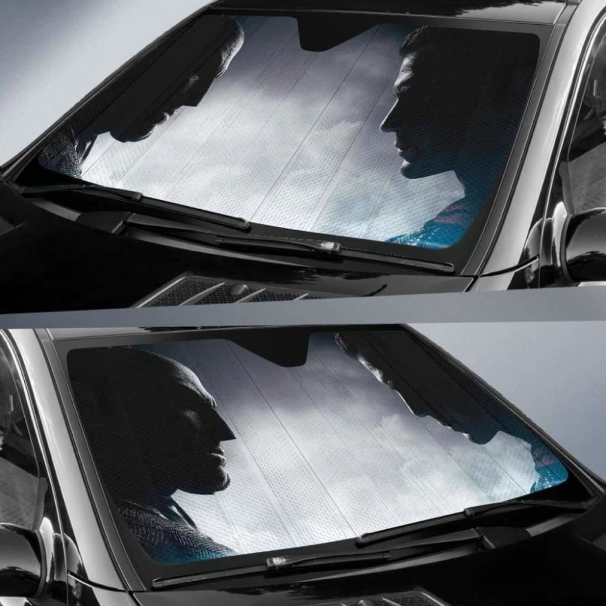Batman Vs Superman Auto Sun Shades 1 918b Universal Fit