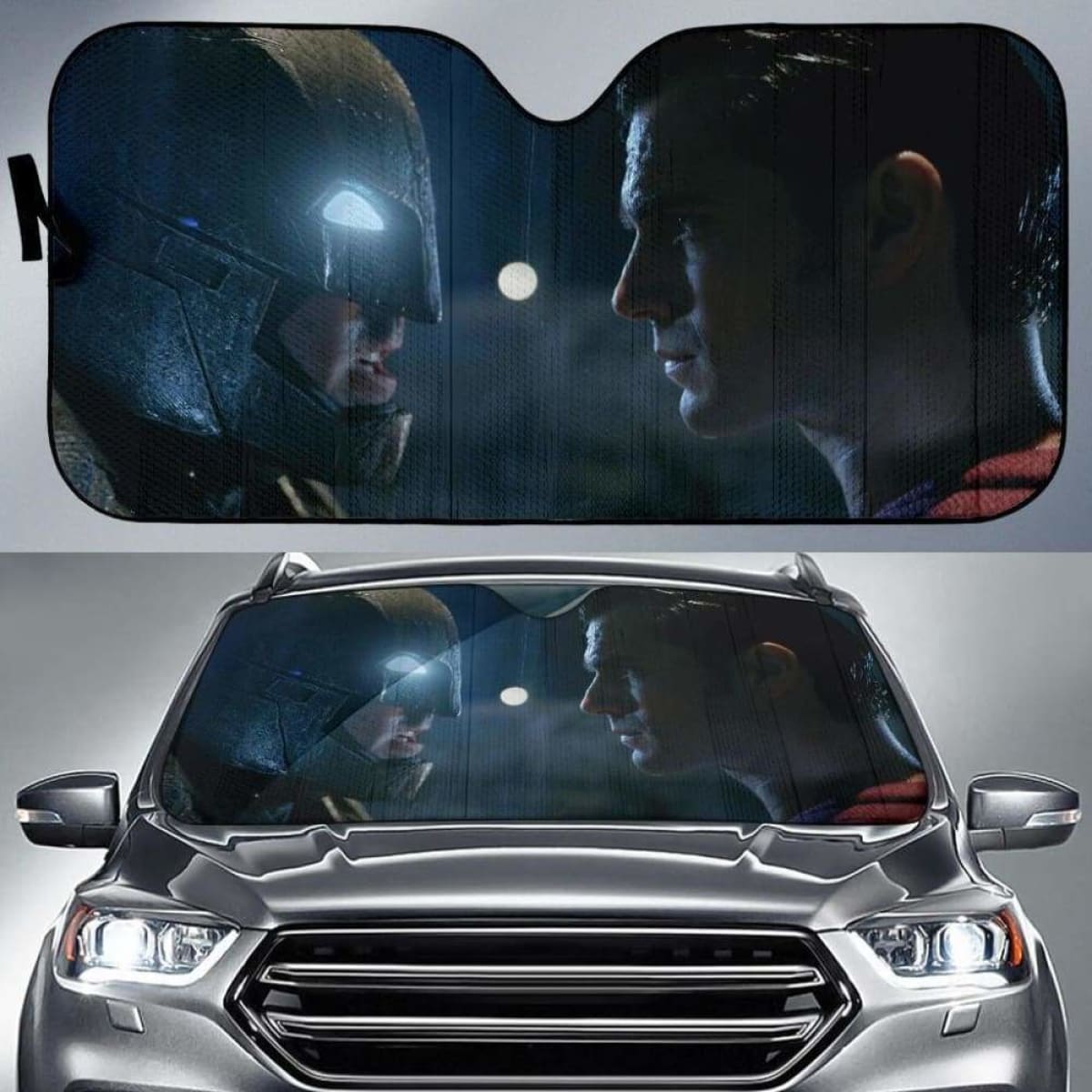 Batman Vs Superman Car Auto Sun Shades Universal Fit 051312