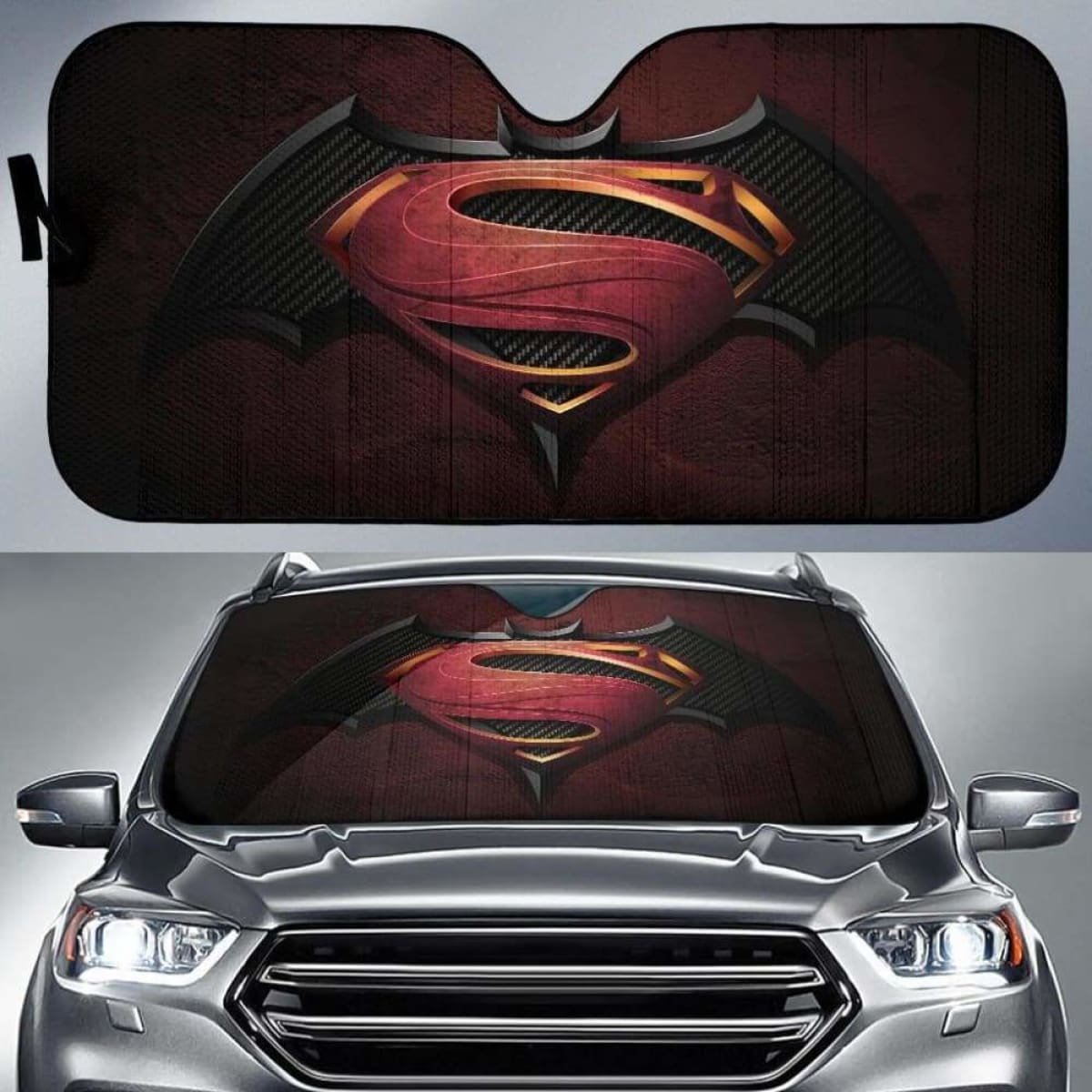 Batman Vs Superman Car Sun Shades 918b Universal Fit