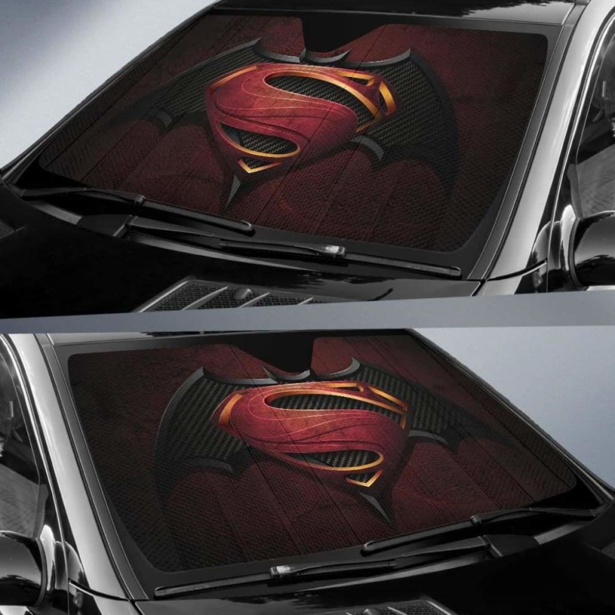 Batman Vs Superman Car Sun Shades 918b Universal Fit