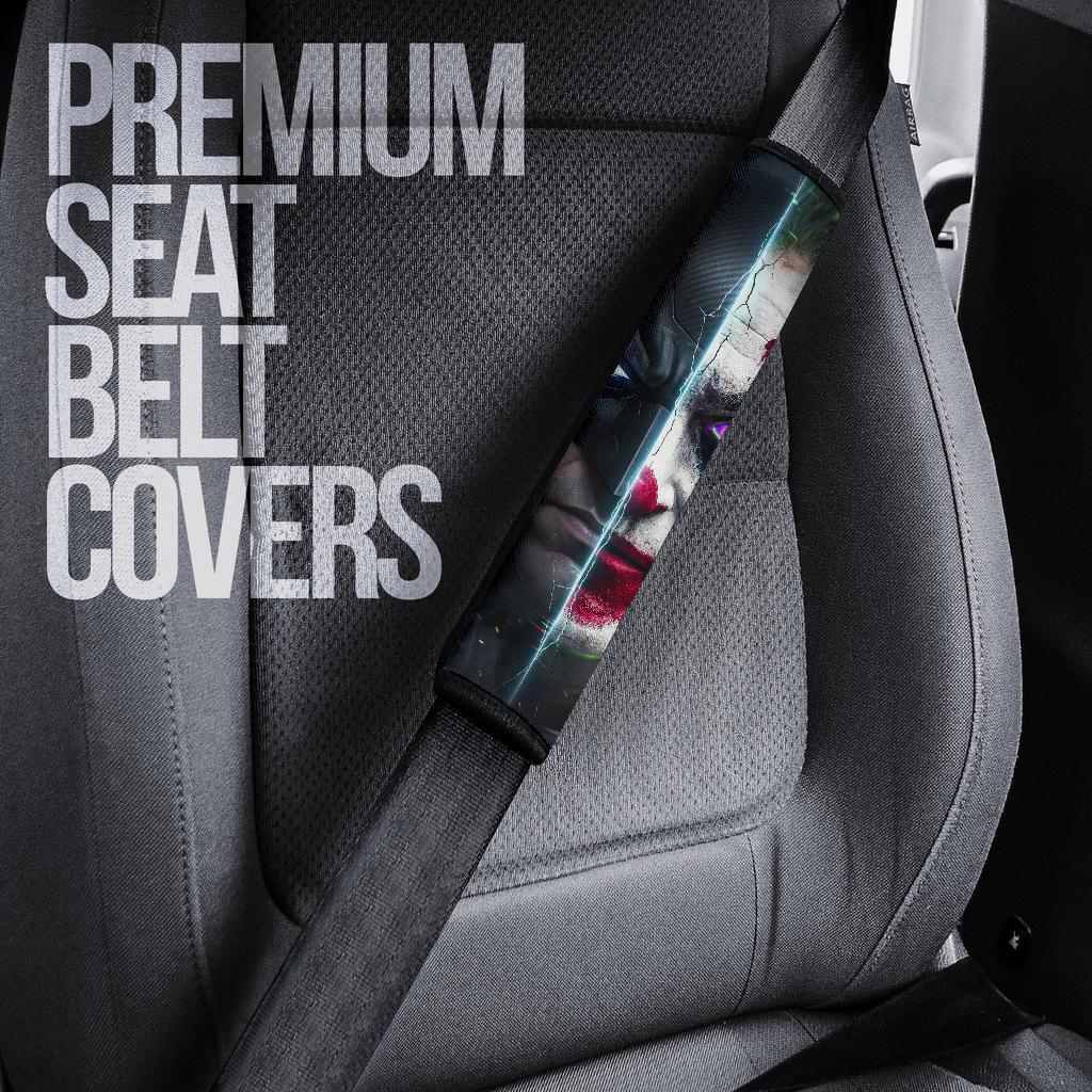 Batman and Joker Car Seat Belt Covers - PersonalizedFury