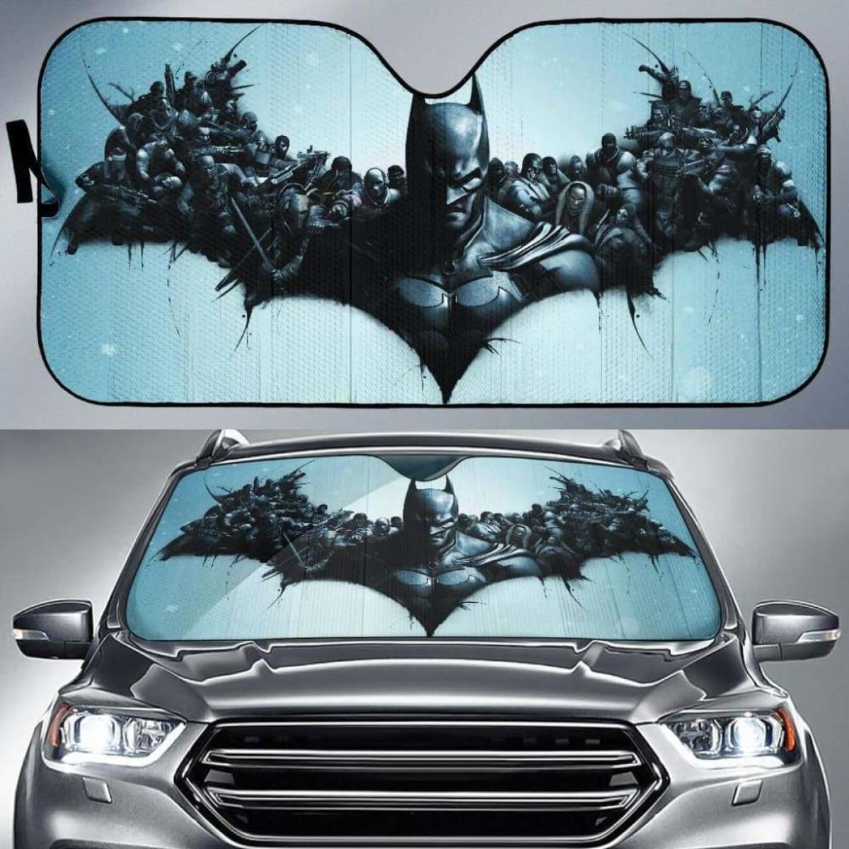 Batman windshield sun shades 918b Universal Fit