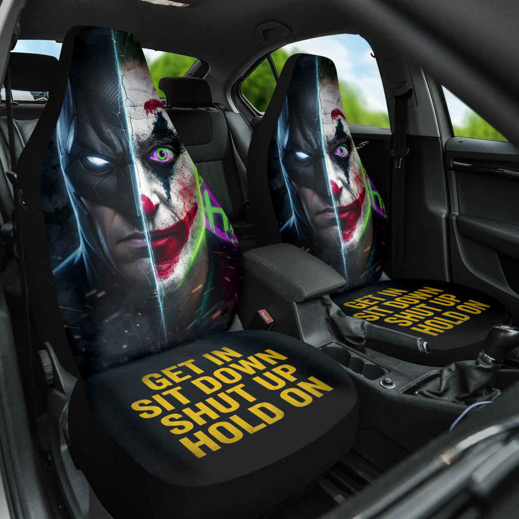 Batman and Joker Car Seat Cover