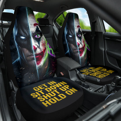Batman and Joker Car Seat Cover