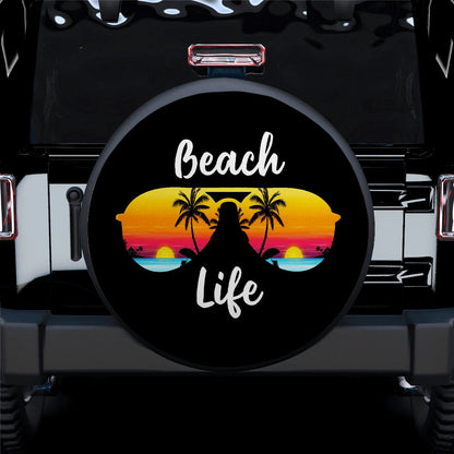 Beach Life Car Spare Tire Cover