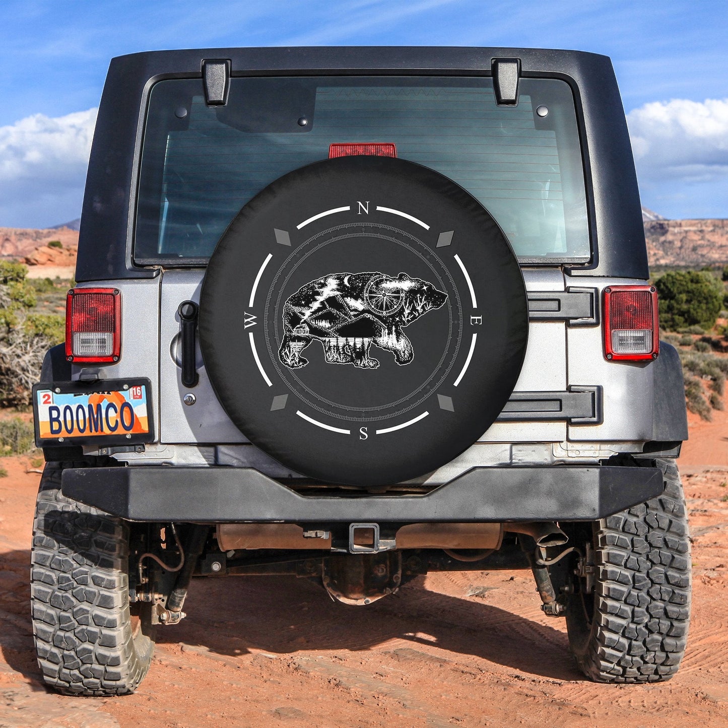 Bear Spare Tire Cover