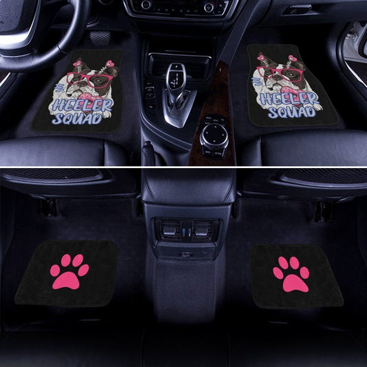 Beautiful French Bulldog Car Floor Mats Custom Car Accessories For Dog Owner