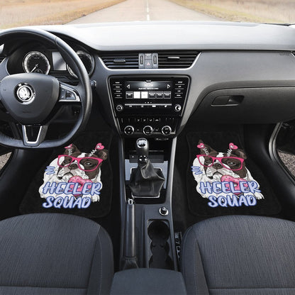 Beautiful French Bulldog Car Floor Mats Custom Car Accessories For Dog Owner