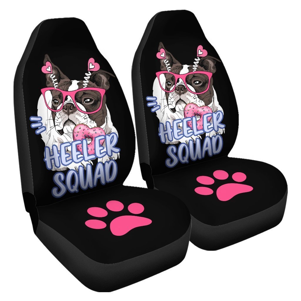 Beautiful French Bulldog Car Seat Covers Custom Car Accessories For Dog Owner