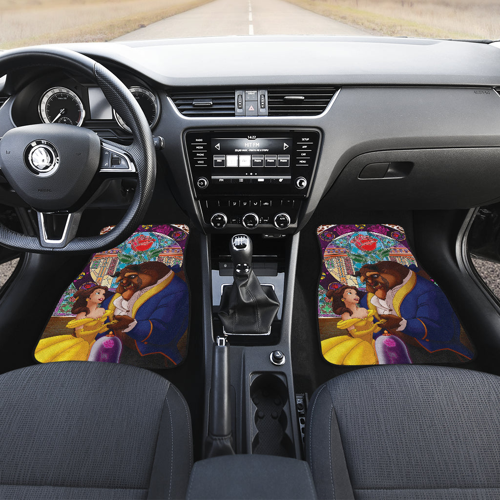 Beauty And The Beast Car Floor Mats Custom For Fans Ci221212-12
