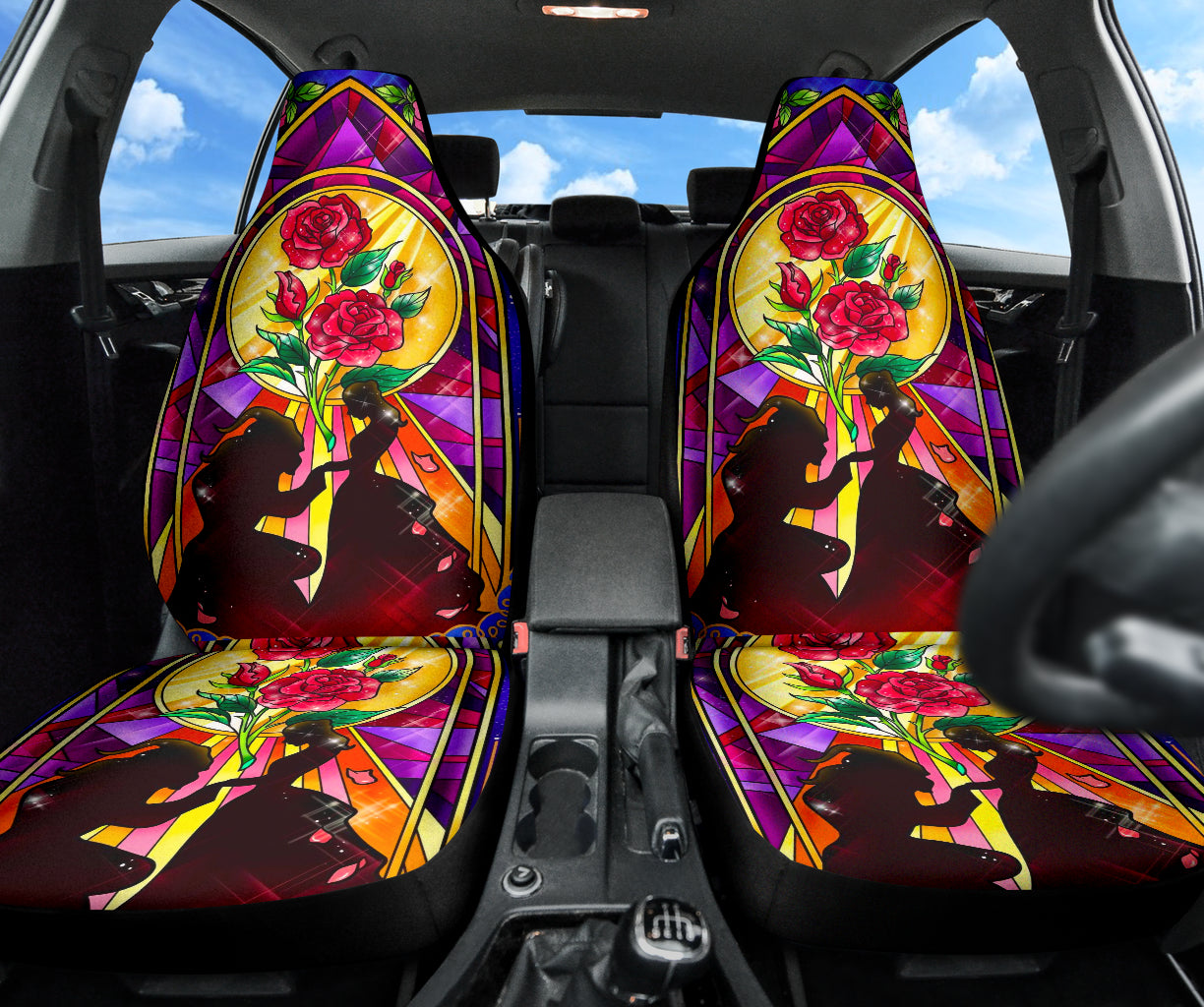 Beauty And The Beast Car Seat Covers Car Acessories Ci220401-07