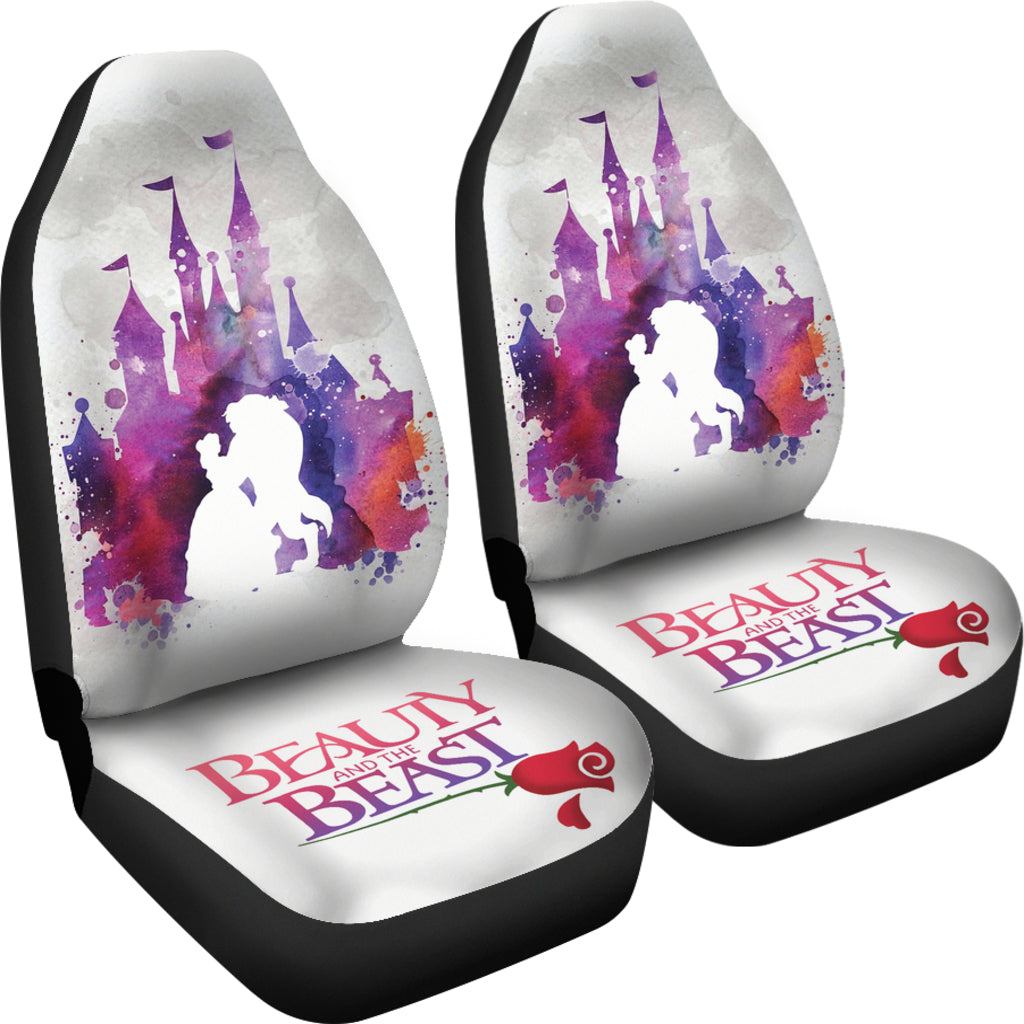 Beauty And The Beast Car Seat Covers Custom For Fans Ci221212-06