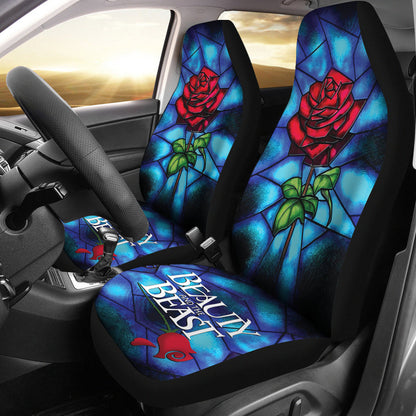 Beauty And The Beast Car Seat Covers Custom For Fans Ci221212-03