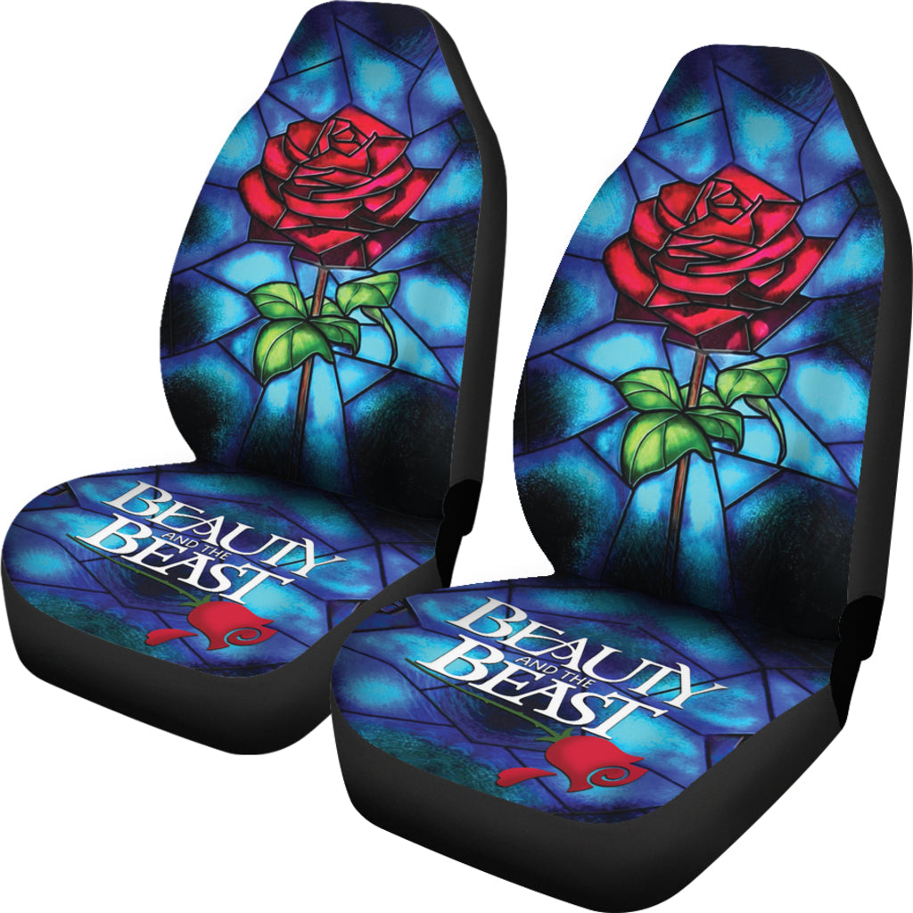 Beauty And The Beast Car Seat Covers Custom For Fans Ci221212-03