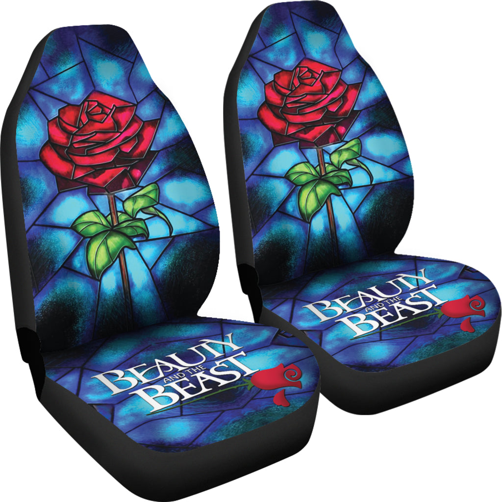 Beauty And The Beast Car Seat Covers Custom For Fans Ci221212-03