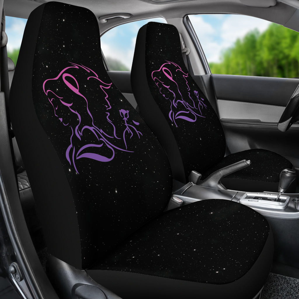 Beauty And The Beast Car Seat Covers Custom For Fans Ci221212-02