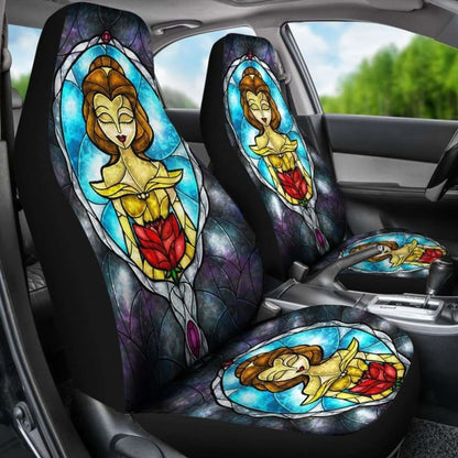 Beauty And The Beast 2018 Car Seat Covers 2 Universal Fit