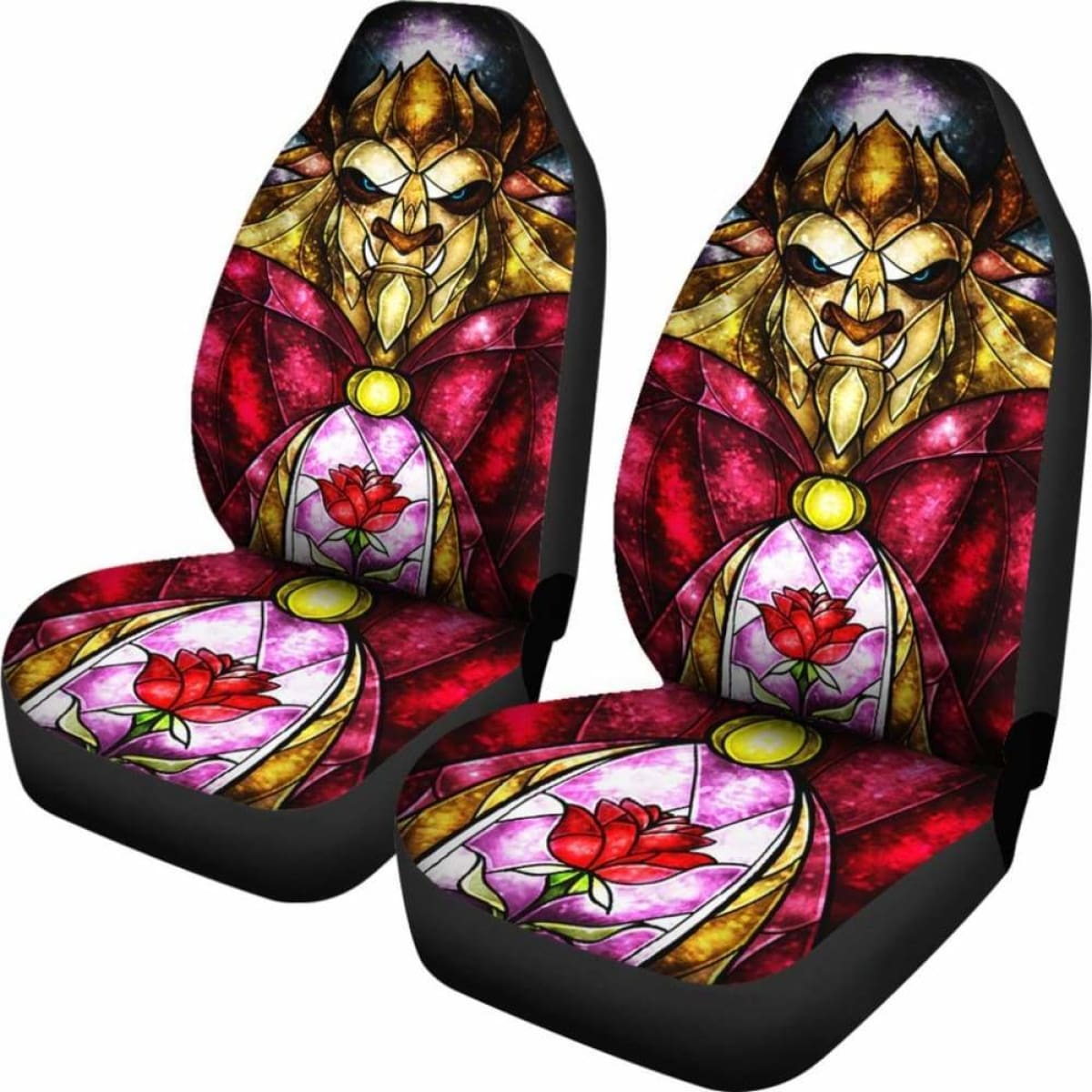 Beauty And The Beast 2018 Car Seat Covers 1 Universal Fit