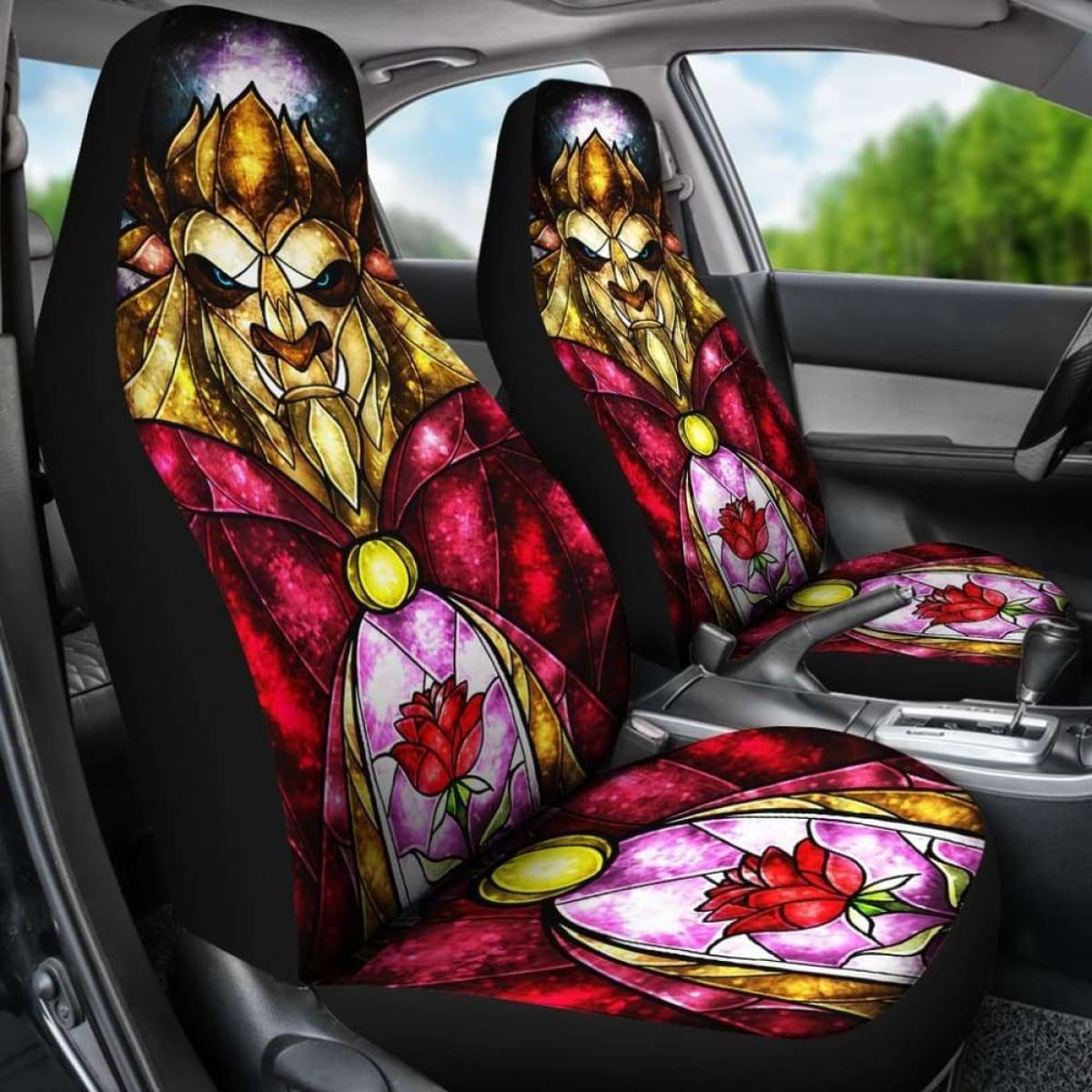 Beauty And The Beast 2018 Car Seat Covers 1 Universal Fit