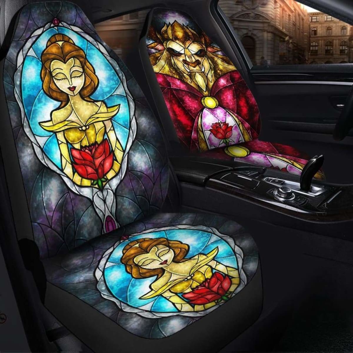 Beauty And The Beast 2018 Seat Covers 101719 Universal Fit